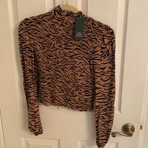 Animal print shirt